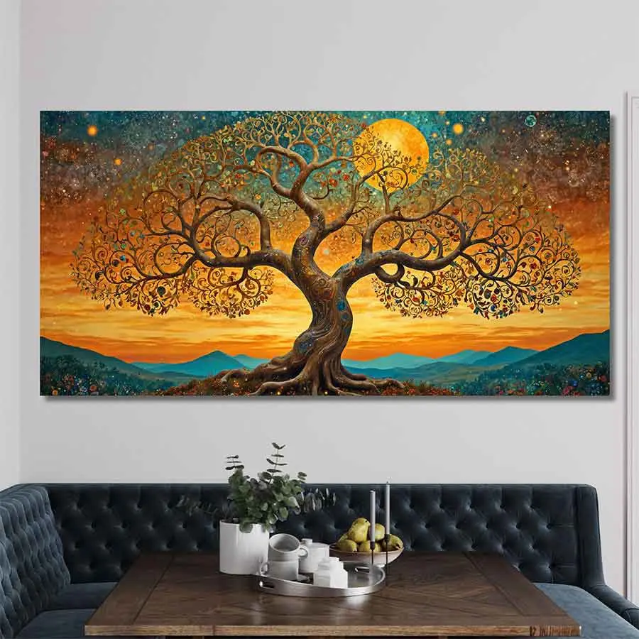 quadro albero della vita moderno