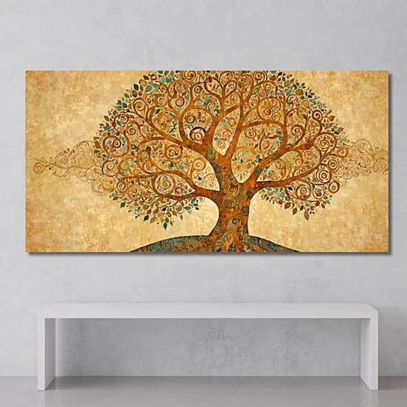 quadro albero della vita moderno