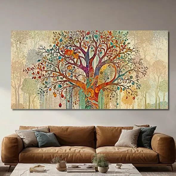 quadro albero della vita moderno