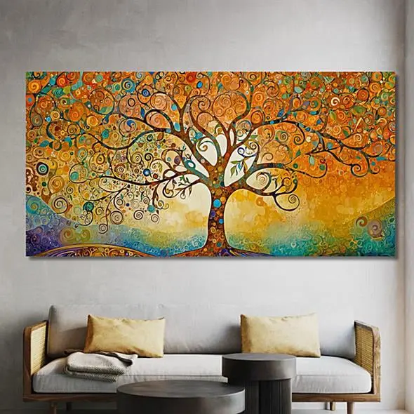 quadro albero della vita moderno