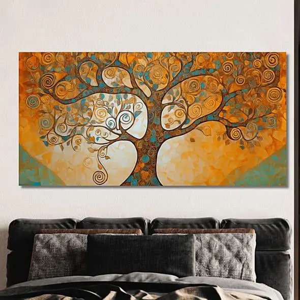 quadro albero della vita moderno