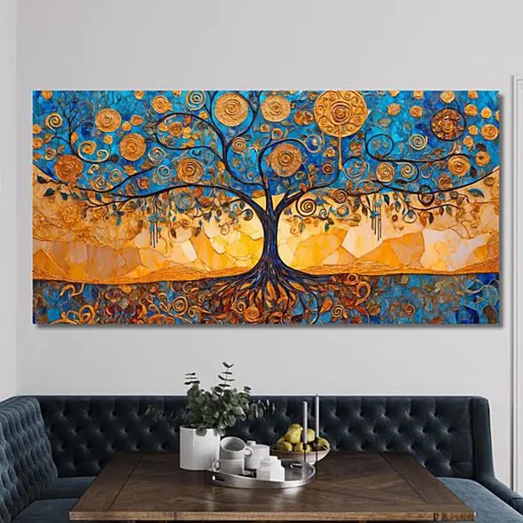 quadro albero della vita moderno