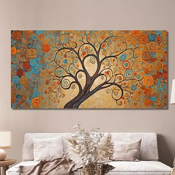 quadro albero della vita moderno