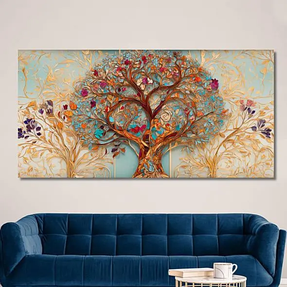 quadro albero della vita moderno