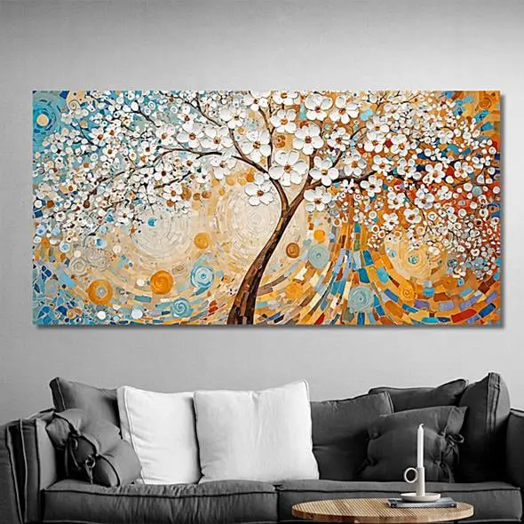 quadro albero della vita moderno