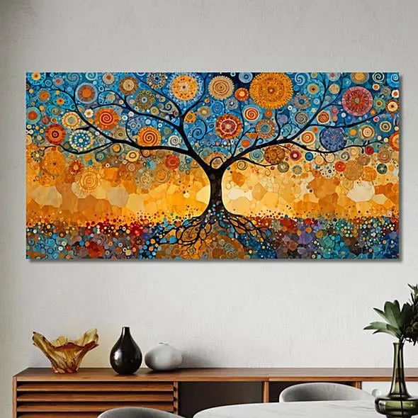 quadro albero della vita moderno