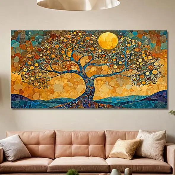 quadro albero della vita moderno